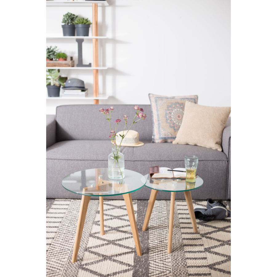 Набор столиков Bror, 2 шт White Label Living 2300070 - Вид №1