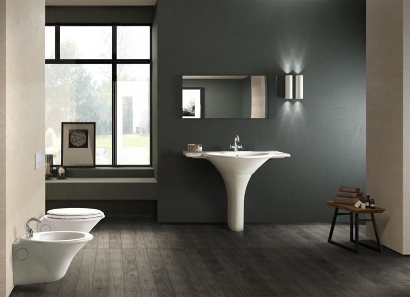 Y0BF01 Sculture подвесное биде Hatria 