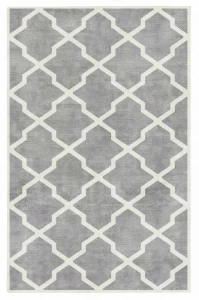 Ковер Square Cold Grey 300x500 DOLLY CAPRETS ДИЗАЙНЕРСКИЕ, TRELLIS 155635 Серый