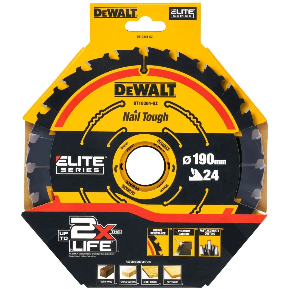 Диск пильный по дереву Dewalt Extreme DT10304-QZ DW 190x30x1.65 мм 82170539 STLM-2198846  - Вид №1