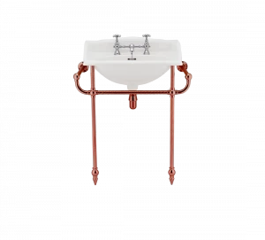 Gentry Home Таз большой белый Victorian Copper GH102081