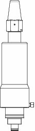 Danfoss CVP — регуляторы давления для поддержания давления перед клапаном (до себя) Пилотн.клапан пост.давл.CVP-M(4 -28бар) 027B0921  - Вид №5
