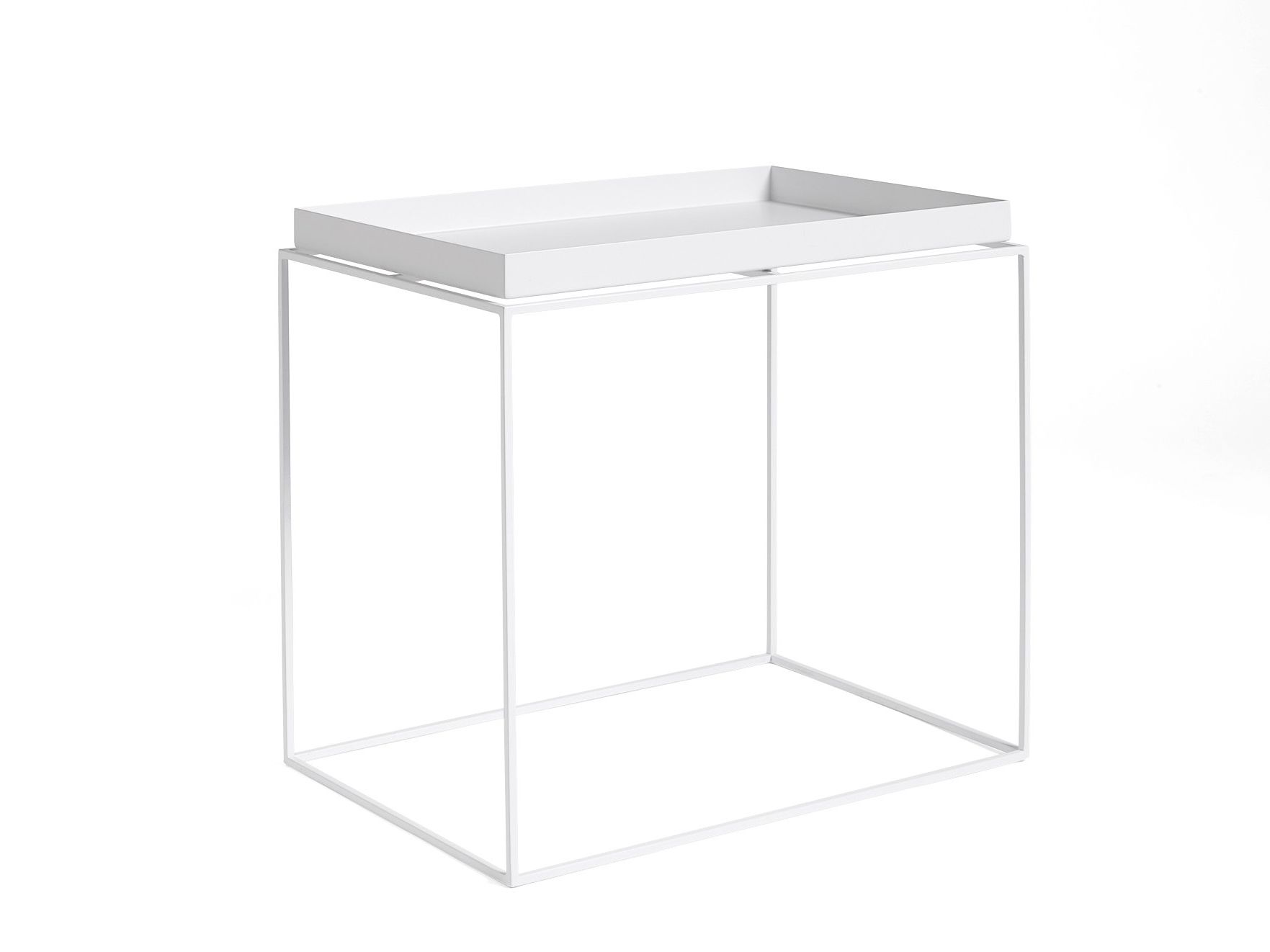 Стальной прямоугольный журнальный столик с подносом Hay Tray Table ARCH-00130088 - Вид №1