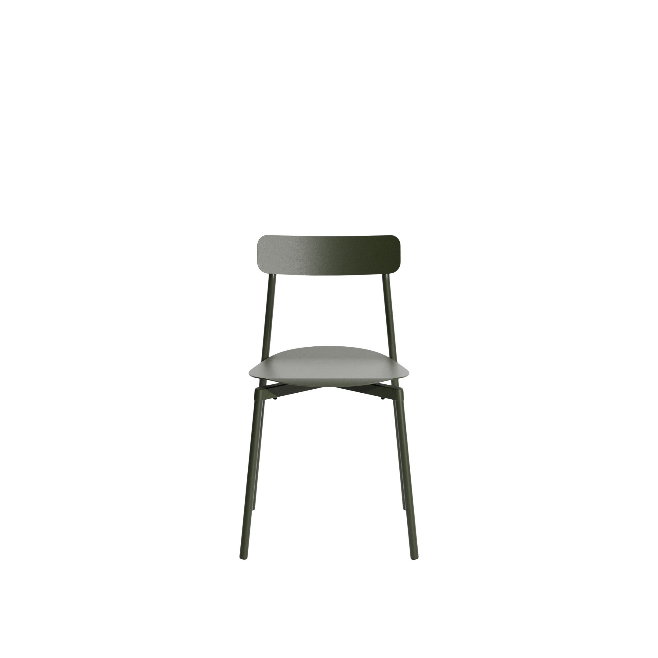 Алюминиевый штабелируемый стул с порошковым покрытием Petite Friture Fromme ARCH-00150568 - Вид №55