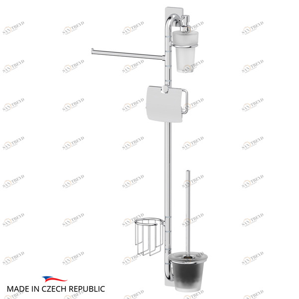 Штанга комбинированная для туалета с биде 85 см Ellux AVANTGARDE AVA 076 sun-id-562317