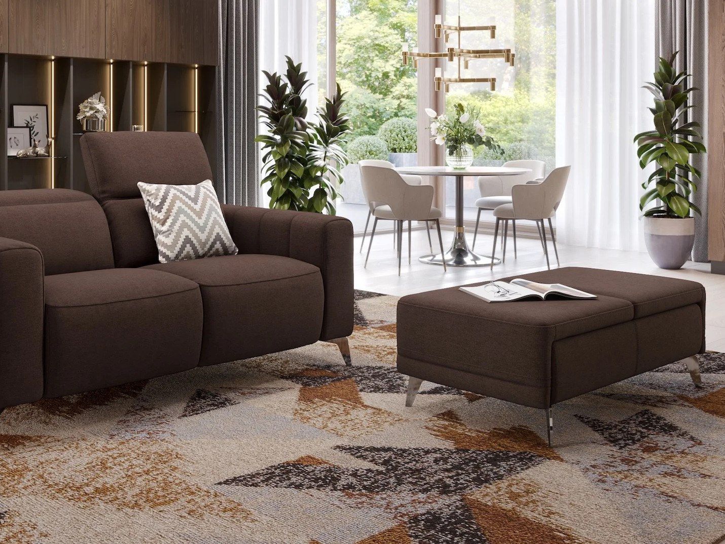 Подставка для ног тканевый контейнер Sofanella ARCH-00122990 - Вид №4