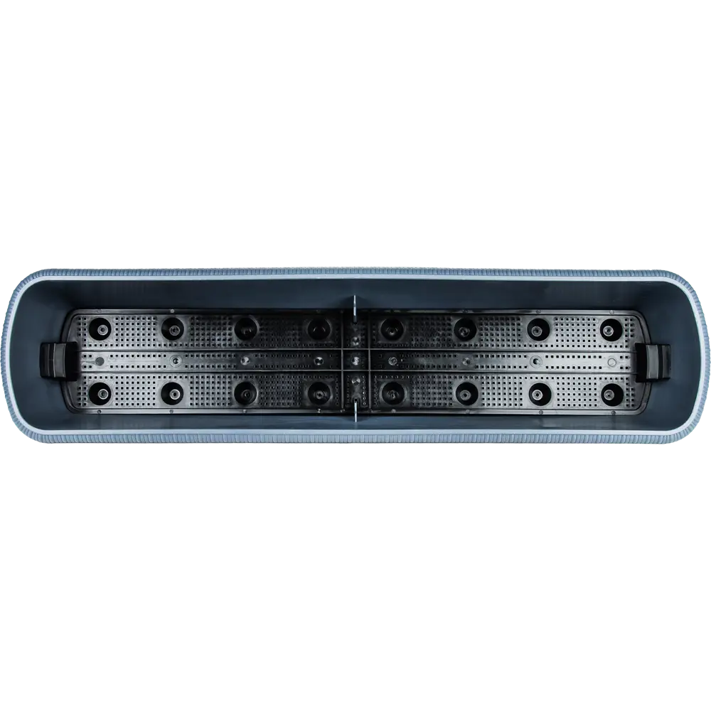 Балконный ящик для цветов ТЕК.А.ТЕК «Жардин» 80 см - серый пластик 18006321 STLM-0009203 - Вид №1