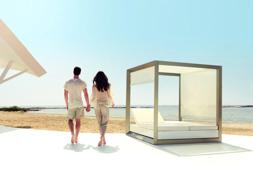 VONDOM Откидывающаяся грядка с балдахином Vela sun-id-1428270 - Вид №5