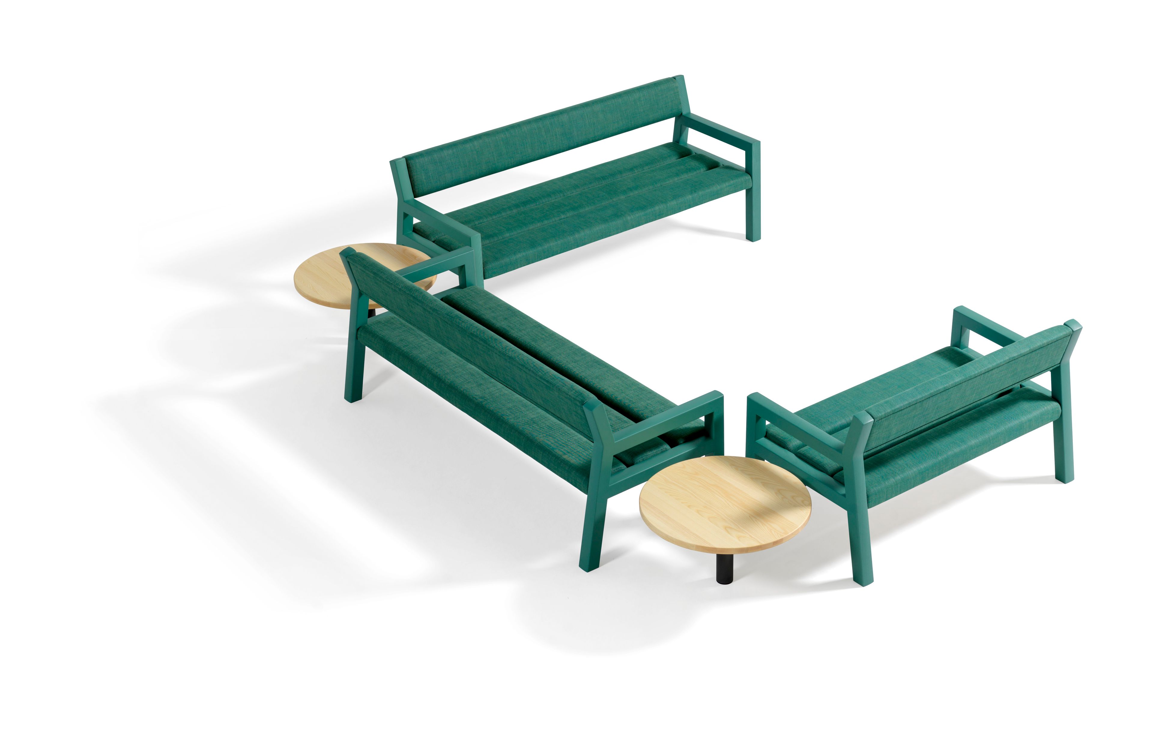 Модульная скамья Bla Station Park+ ARCH-00048408 - Вид №7