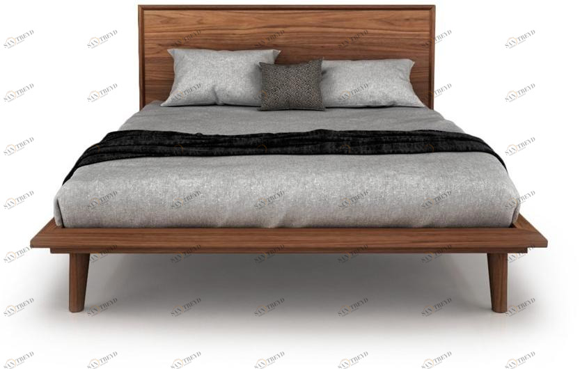 Huppé Двуспальная кровать из орехового дерева Herman 9749 / 9753 HUPPE