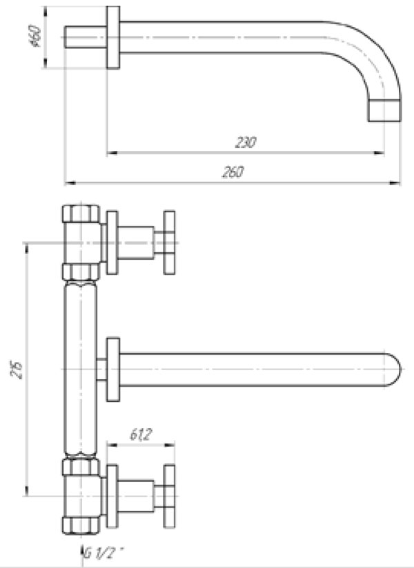ML.NAX-7667.CR Cмеситель Migliore Naxos - Вид №1