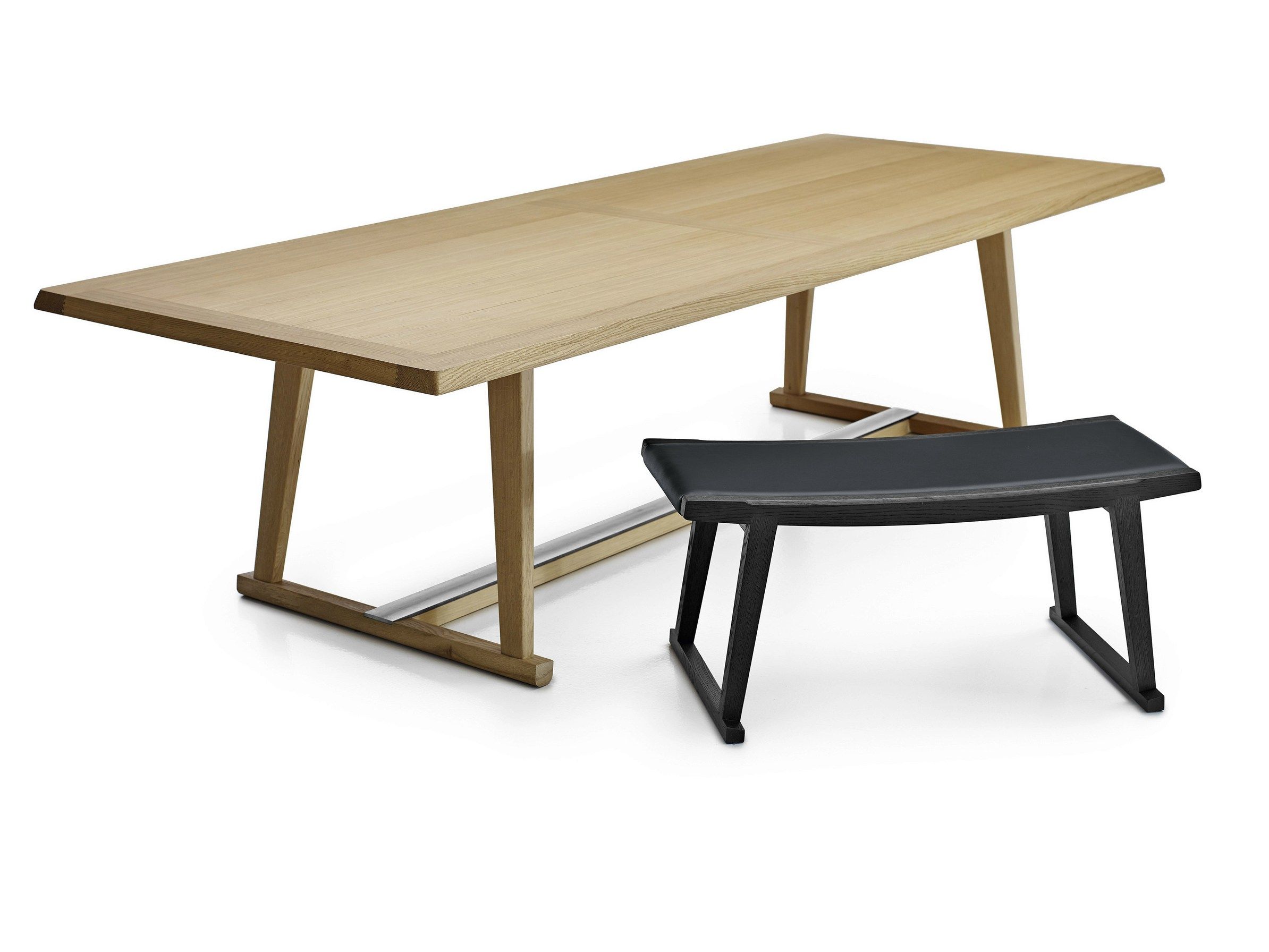 Прямоугольный дубовый стол Maxalto Recipio ' 14 ARCH-00074538 - Вид №1