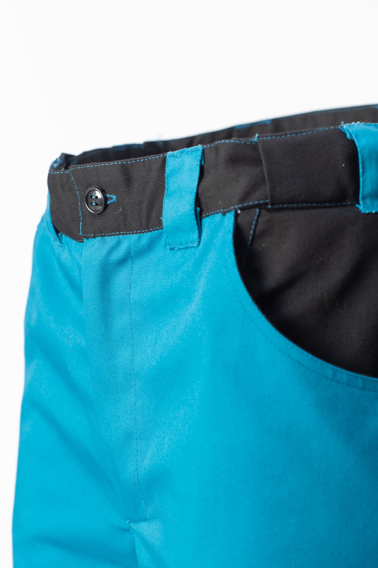 5031502 Костюм  NEW аквамарин-черный STATUS  Летняя спецодежда  размер 60-62/170-176  - Вид №14