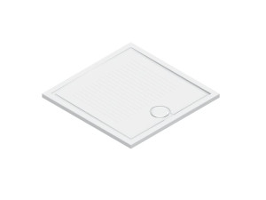 Нескользящий квадратный поддон для душа