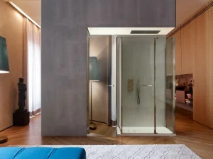 VISMARAVETRO Угловой душевой ящик с вещевым ящиком Twin