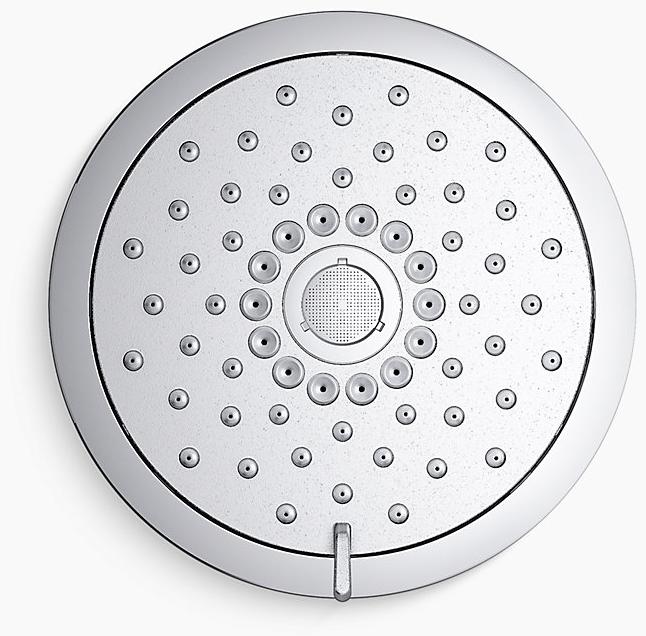 KOHLER Многофункциональная насадка для душа Forté 2,5 галлона в минуту с технологией всасывания воздуха Katalyst K-22169-AF  - Вид №2