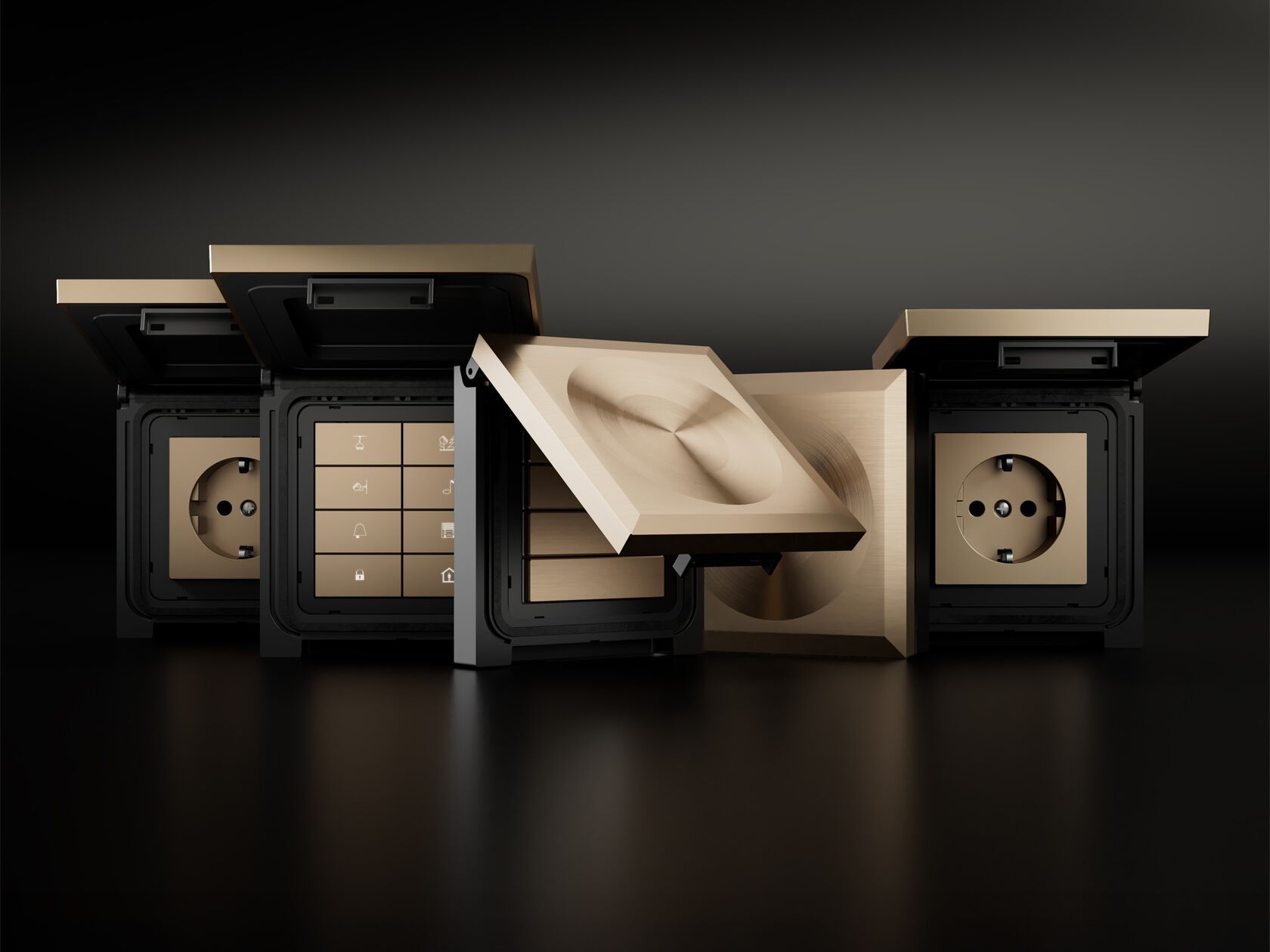 Водонепроницаемая крышка для электрических розеток и кнопок EKINEX эпоха ARCH-00082730 - Вид №1