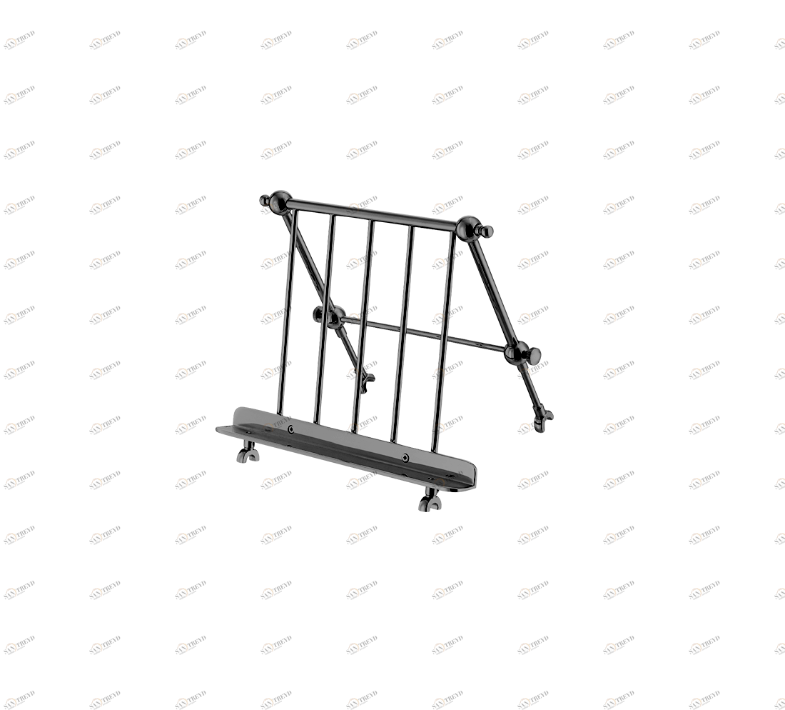Gentry Home Trevor Вешалка для полотенец отдельно стоящая Unique Темный никель GH100679