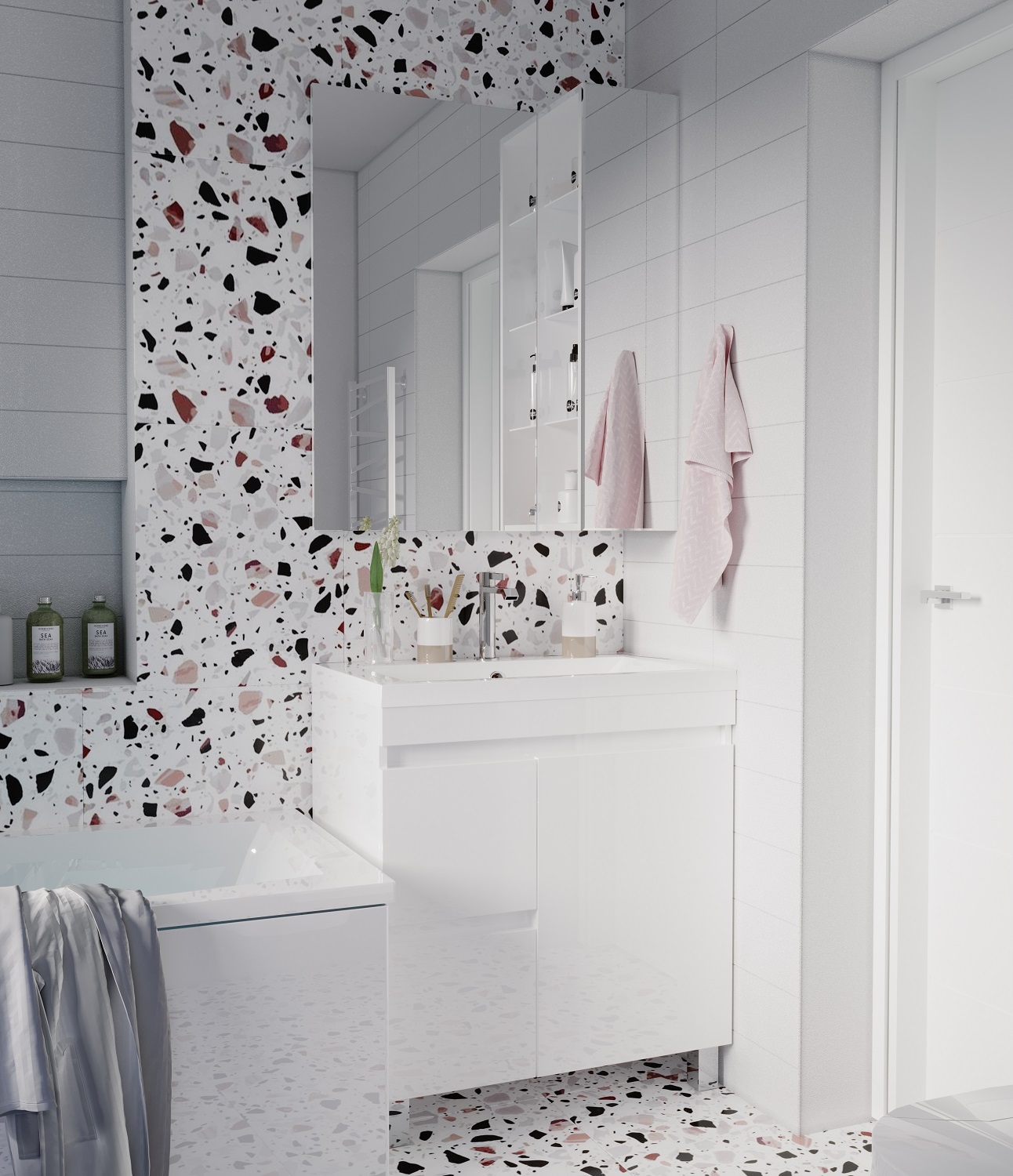 У79533 Пенал Cube 25П Белый глянец 1 Marka CUBE - Вид №2