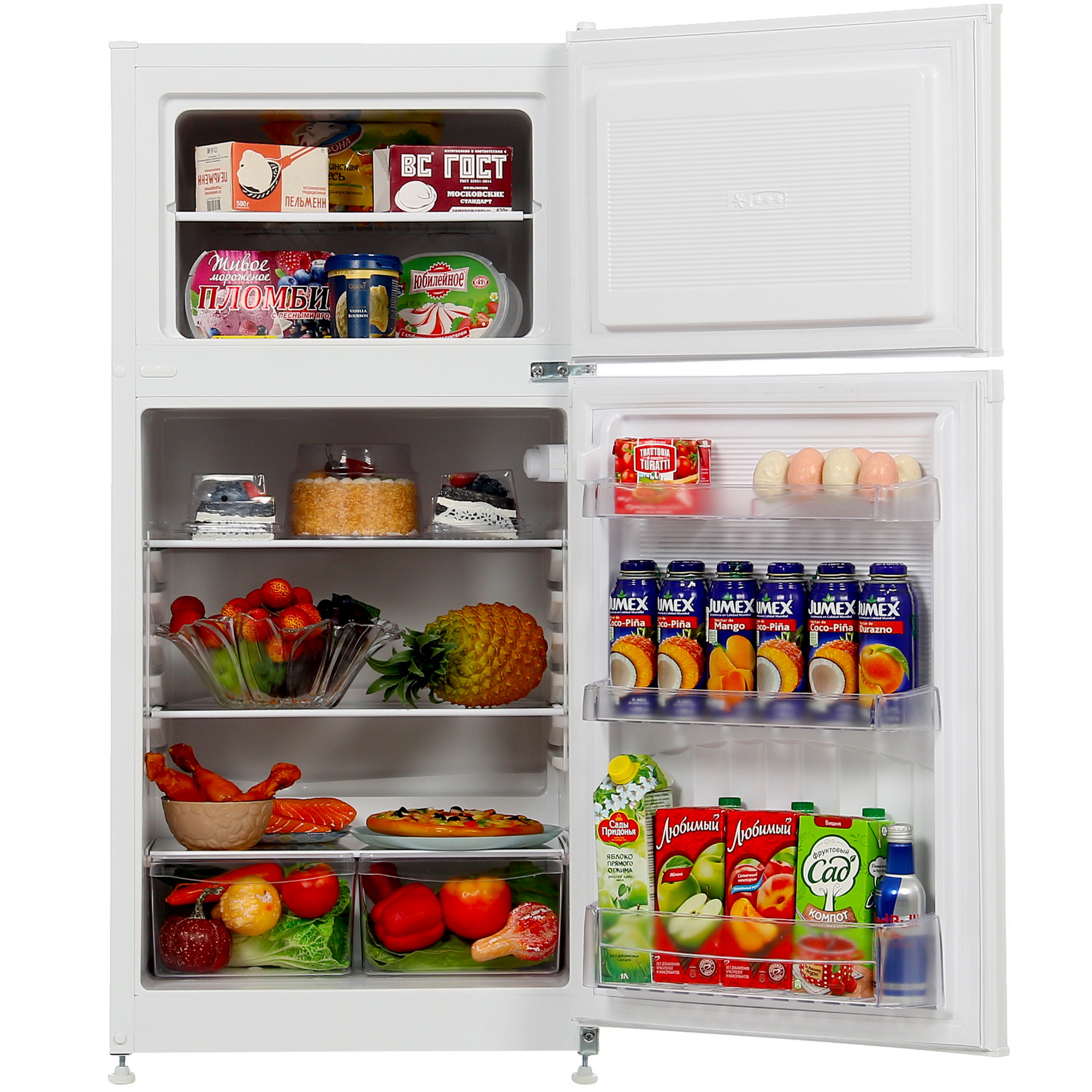 8135918 Холодильник компактный   Nordfrost NRT 143 032 белый STDN-0110094 - Вид №5