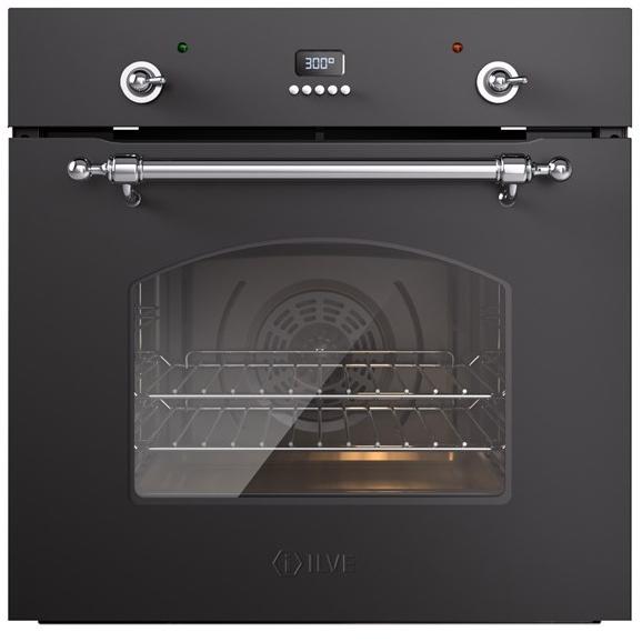Ilve Многофункциональная электрическая духовка из нержавеющей стали Nostalgie Ov60sne3 Santreyd - Вид №1