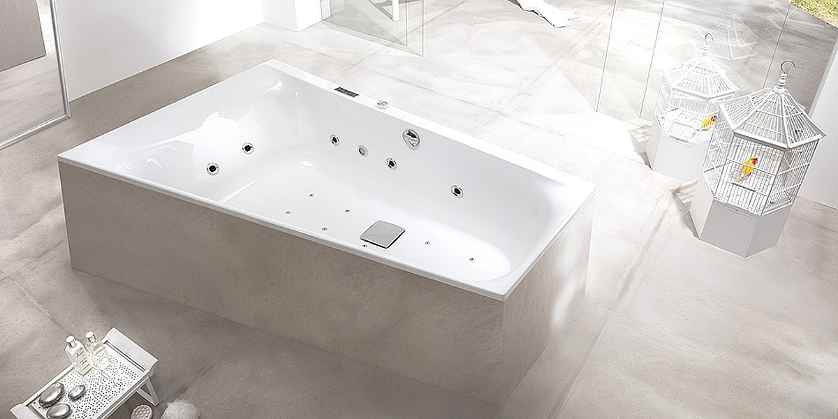 Ванна THASOS 175 см с аэромассажем Deluxe HOESCH 3747 - Вид №5