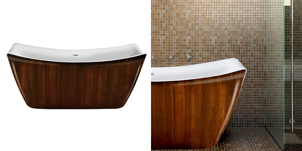 Ванна акриловая отдельностоящая White Star Lagard MEDA lgd-mda-ws - Вид №3