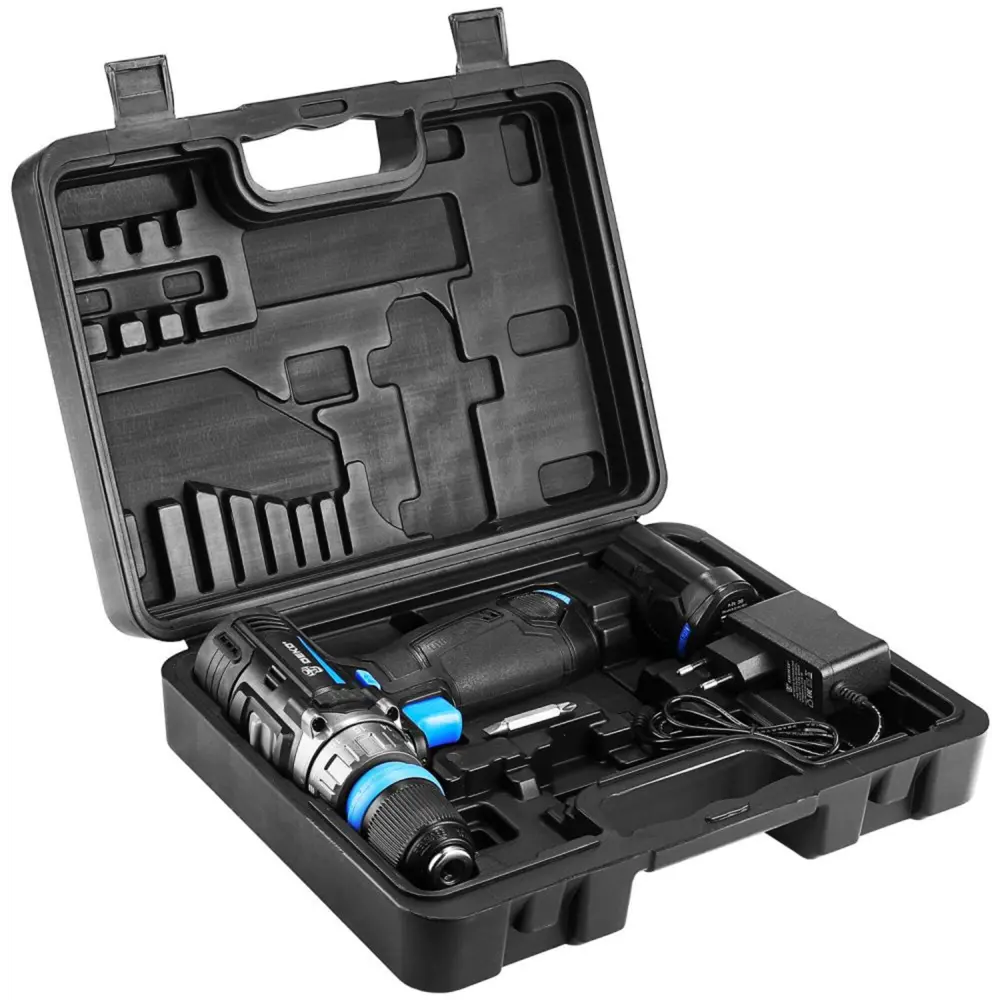 Аккумуляторная дрель-шуруповерт DEKO ZKCD12V PRO с кейсом и съемным патроном 89372014 STLM-1426067 - Вид №1