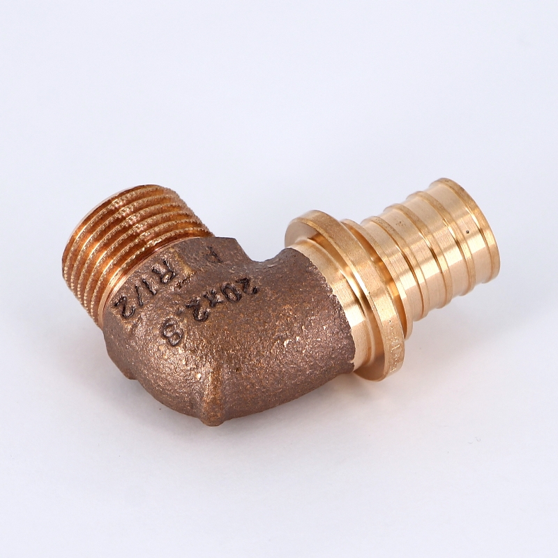 Угол надвижной Н бронза REHAU 20х1/2" RX+ 456348 - Вид №2