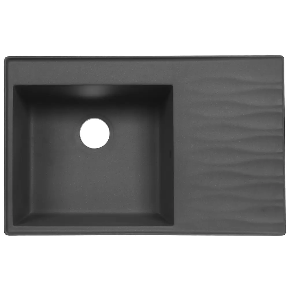 Мойка FOSTO FG 80х51 см, глубина 19 см, цвет бетон 81963228 STLM-2172905 - Вид №1