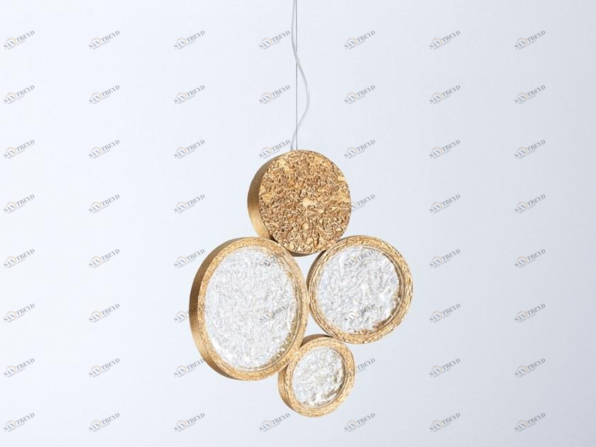 Serip Подвесной светильник из бронзы ручной работы Luna Ct3356