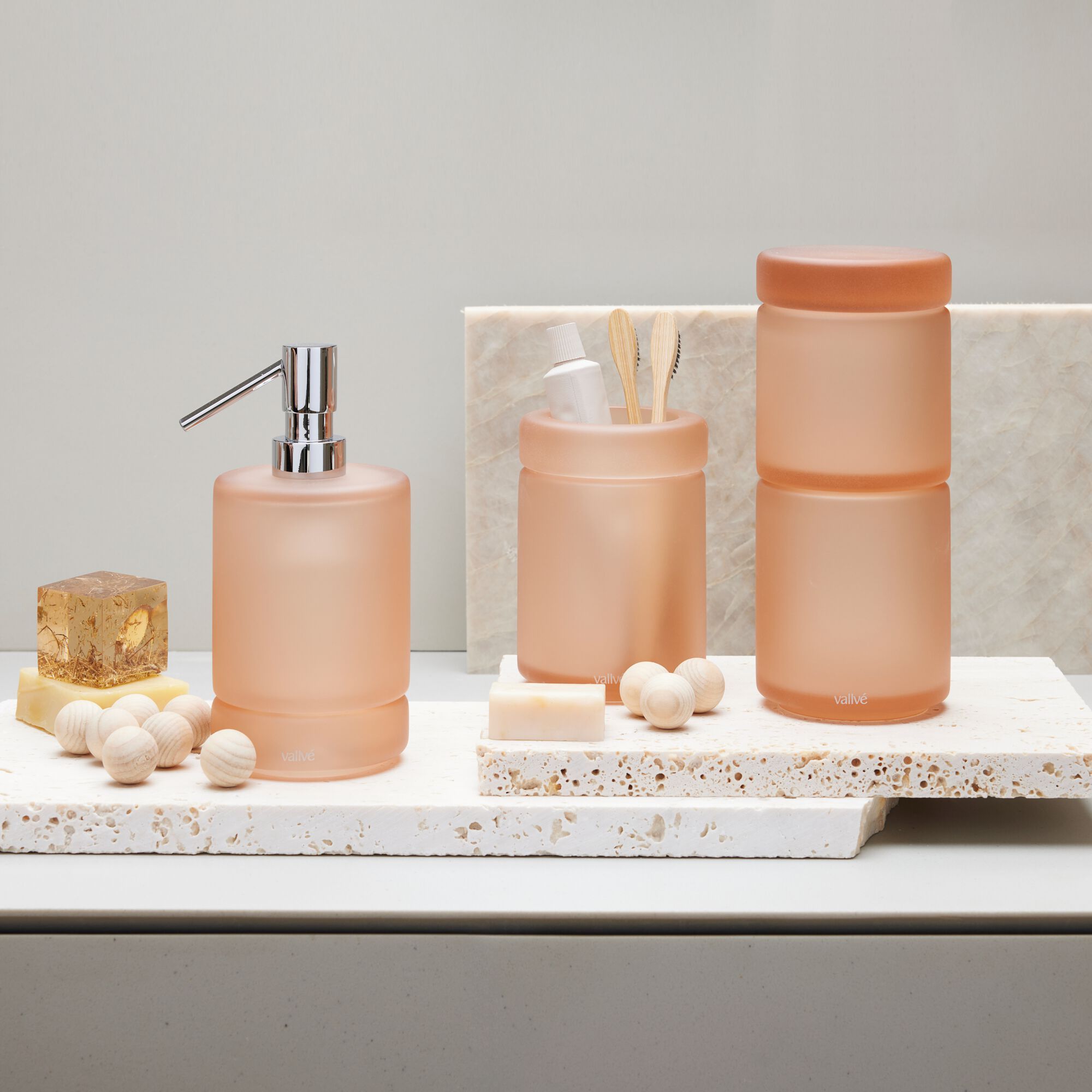 Держатель зубной щетки из смолы Vallvé LUNA ARCH-00081816 - Вид №4