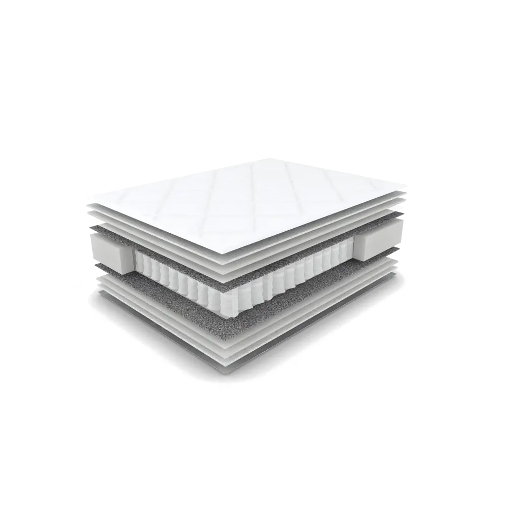 Матрас Wellspring 90x200 см пружинный блок 87474187 STLM-2095977 Santreyd  - Вид №1