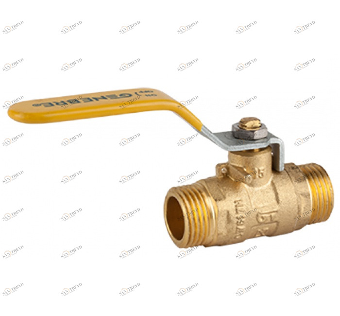 GENEBRE 3610 09 Кран шаровой прямой для газа, М-М 