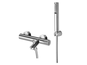 Настенный смеситель для ванны или душа с ручным душем