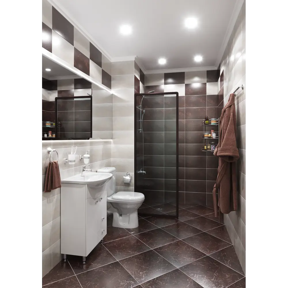 Плитка настенная Pietra 23x40 см 1.38 м2 цвет бежевый 14175266 STLM-2017570 Santreyd  - Вид №4