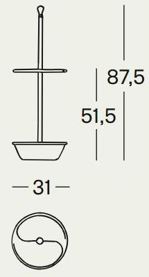 Zanotta Стойка для зонтов Servi sun-id-1442909 - Вид №1
