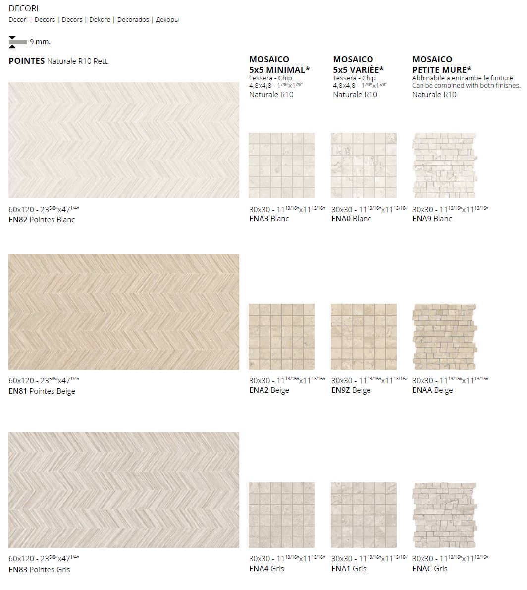 Пол / облицовка керамогранита с эффектом камня Provenza Unique Bourgogne ARCH-00058809 - Вид №5