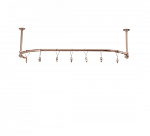 Gentry Home Карниз для штор для душа Shower curtain rail Розовое золото GH103097