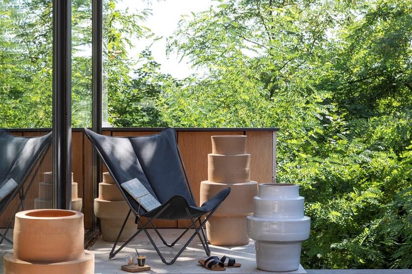 Lafuma Mobilier Садовое кресло из синтетической ткани с высокой спинкой Gordes Lfm2770 - Вид №3