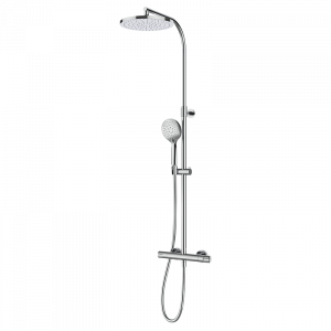 137900TL BASIC Душ термостатический с колонкой Хром GRB MIXERS