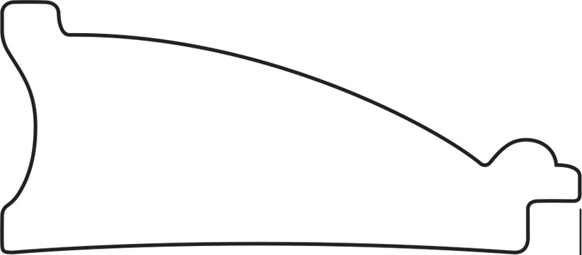 BY 6042 Зеркало напольное в багетной раме - белая кожа с хромом 78 mm EVOFORM Definite floor - Вид №4