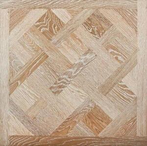 Модульный паркет Goodwin Art H4 Светлый Белёный Дуб Натур с брашью (Текстурированная) 600х600 мм.