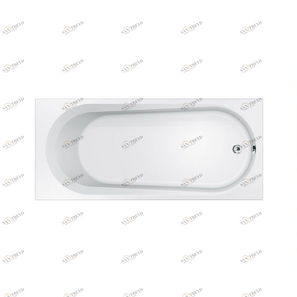 Ванна встроенная Nova 180/80 см с гидро и аэромассажем 2NVB2S6 Gruppo Geromin 