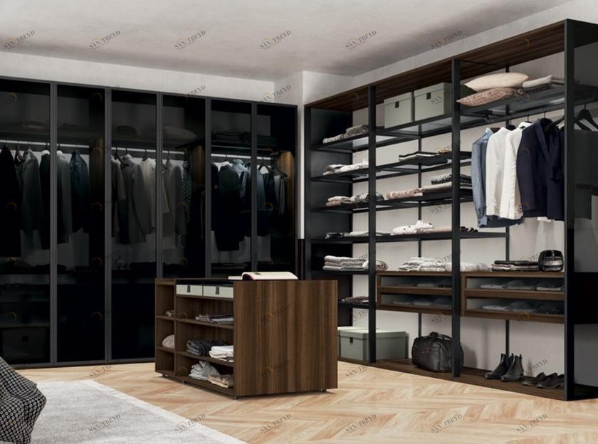 Febal Casa Модульная угловая гардеробная из меламина sun-id-1441757