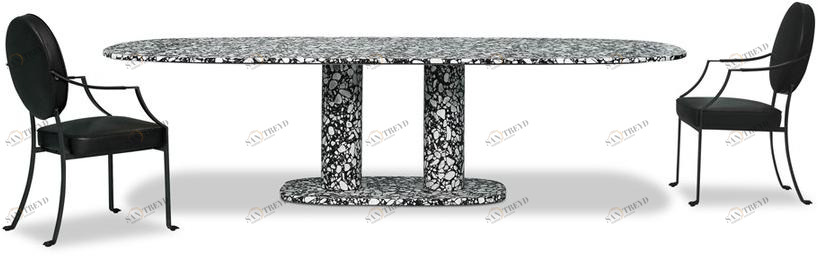 BAXTER Прямоугольный мраморный стол Matera sun-id-1380858