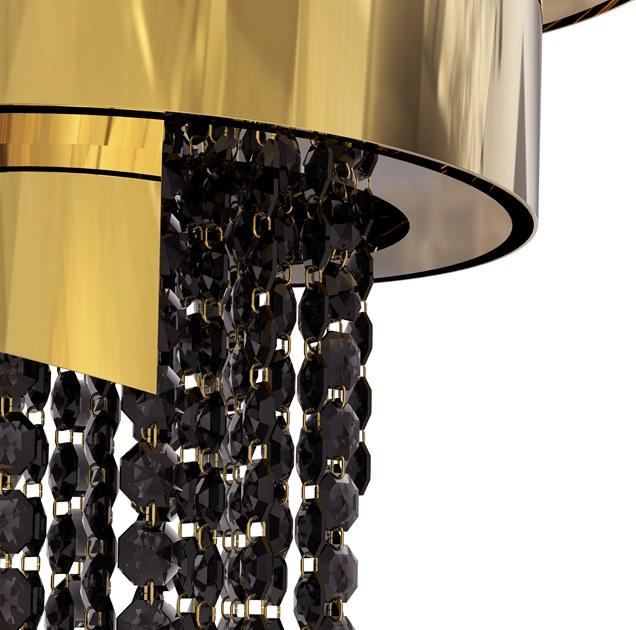 LUXXU Подвесной светильник из латуни с кристаллами swarovski® Guggenheim sun-id-1468385 - Вид №1