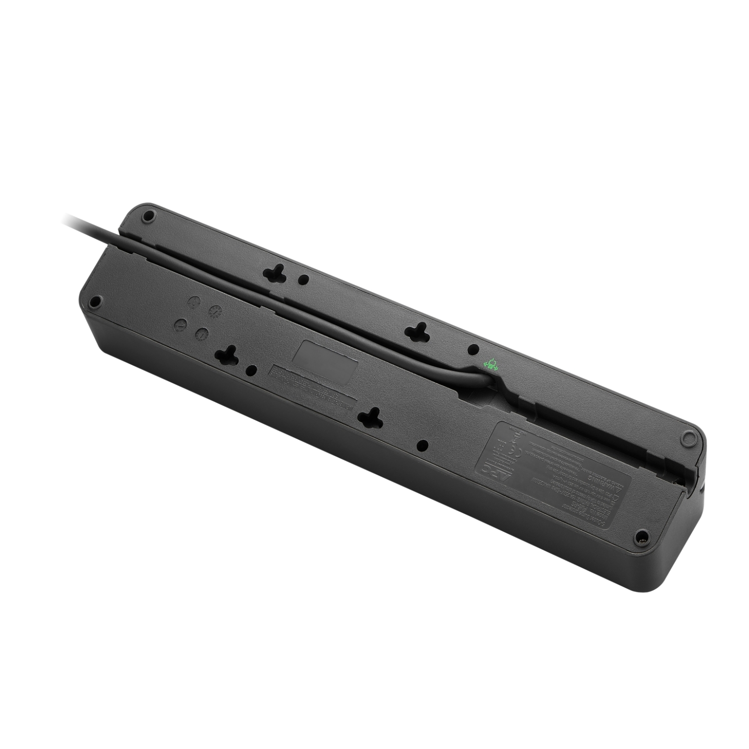 PM5B-RS Essential surgearrest 5 outlets 230v russia, 1.83m, 10a, black APC Santreyd  - Вид №2