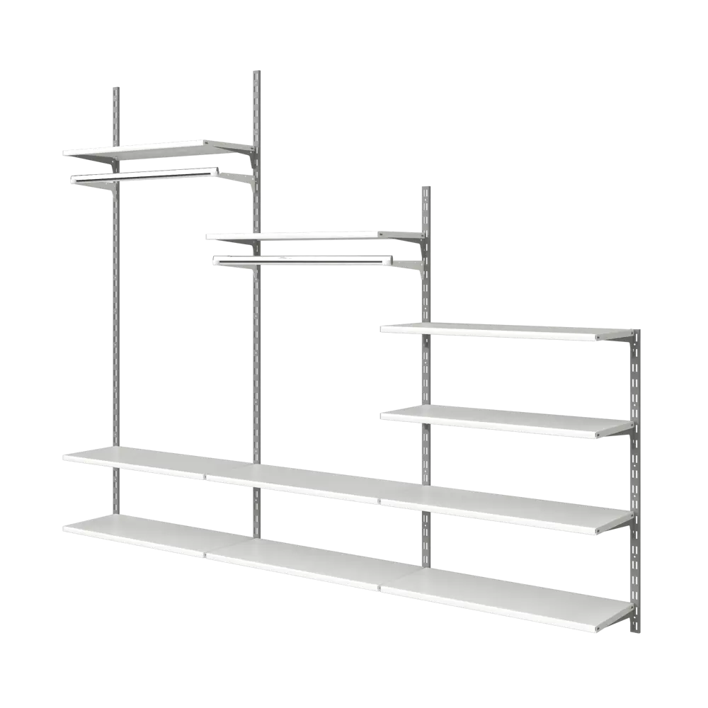 Кронштейн для штанги Spaceo цвет белый STLM-2130241 - Вид №60