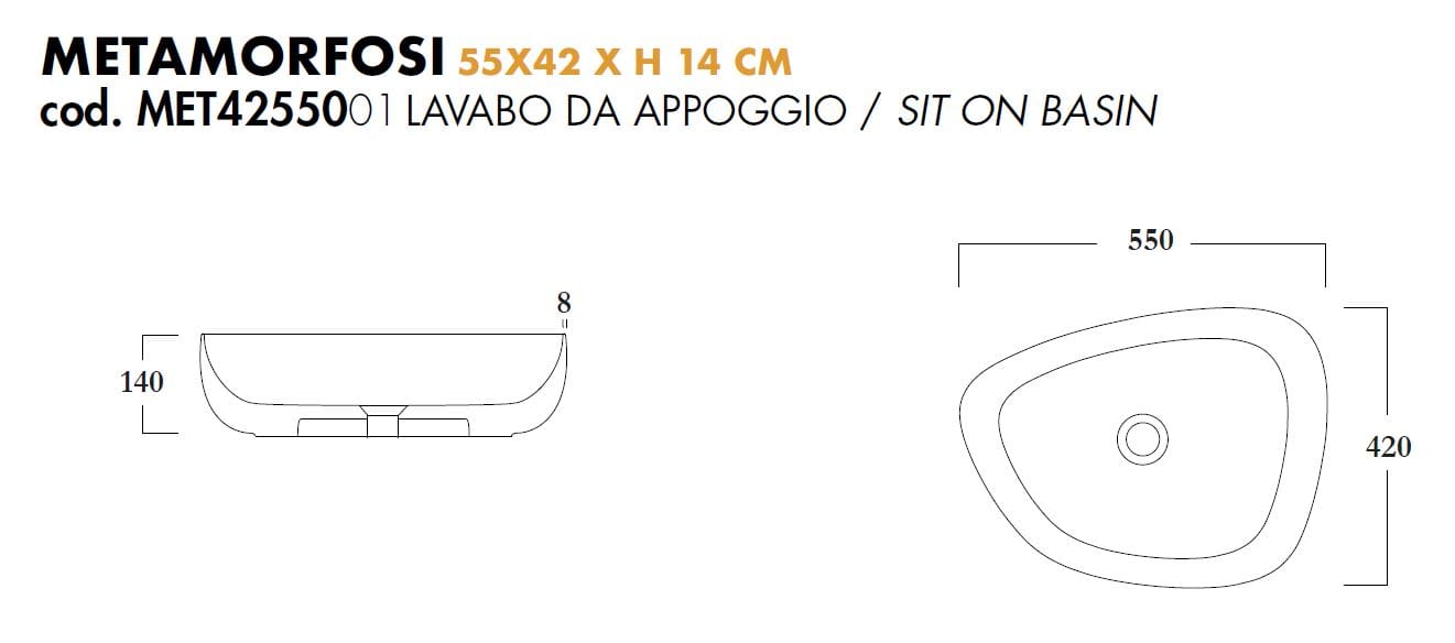 Керамическая столешница Olympia Ceramica ARCH-00084012 - Вид №6